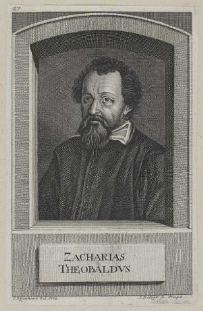 Bildnis des Zacharias Theobaldvs