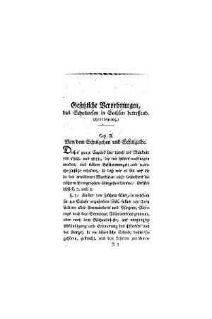 Gesetzliche Verordnungen, das Schulwesen in Sachsen betreffend : (Fortsetzung)