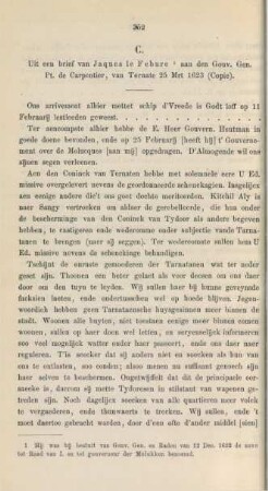 D. Brief van Pedro de Heredia, Spaansch gouverneur der Molukken, aan Sultan Modafar van Tenate (Mei 1623)