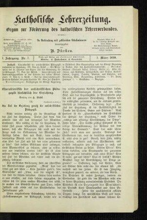 Charakteristik der antichristlichen Pädagogik hinsichtlich der Erziehung : Vortrag ; III. Das Ziel der Erziehung der antichristlichen Pädagogik