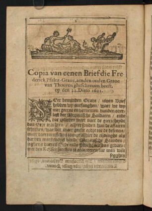 2-8, Copia van de Brieven gheschreven ...
