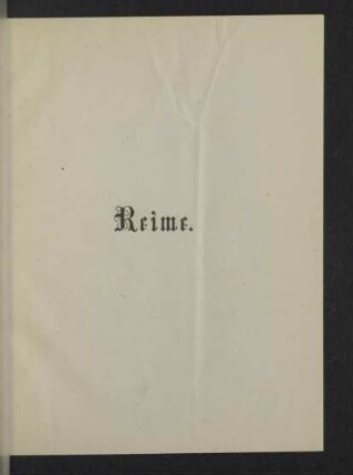 Reime.