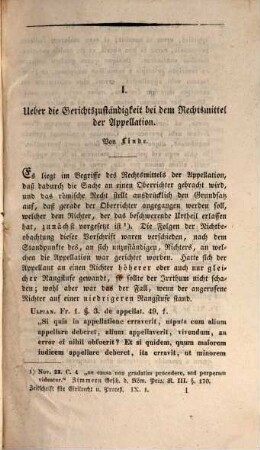 Zeitschrift für Civilrecht und Prozeß. 9, 9. 1836