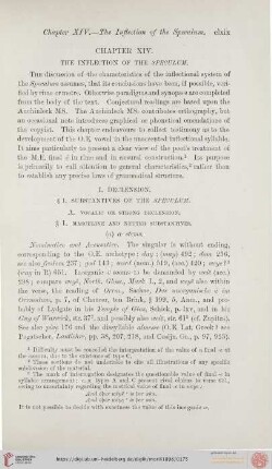 Chapter XIV. The Inflection on the Speculum