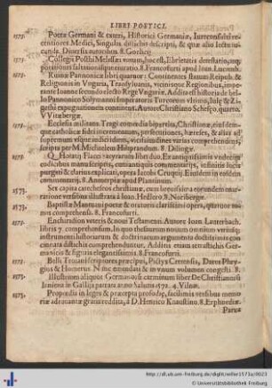Libri Poetici.