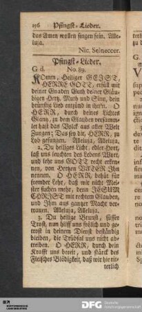 Pfingst-Lieder.