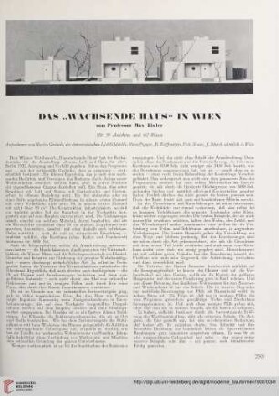 Das "wachsende Haus" in Wien
