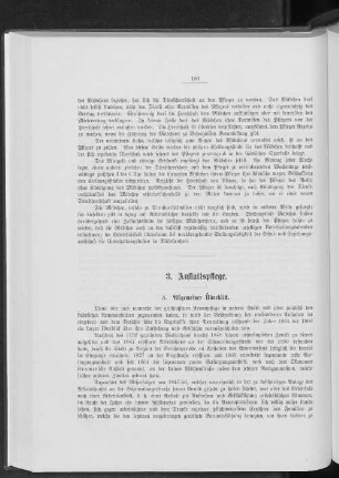 3. Anstaltspflege.