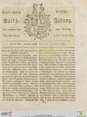 Zweiter Band. Dreißigstes Stück