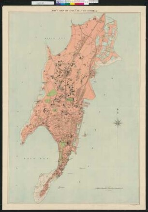 Map of Bombay
