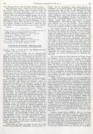 129-132 [Rezension] Zur Theologie des Geistes