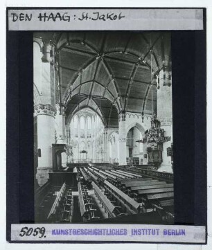Den Haag, Grote Kerk/Sint-Jacobskerk : Innenraum