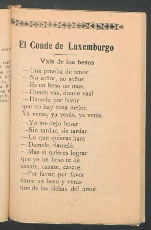 Vals de los besos
