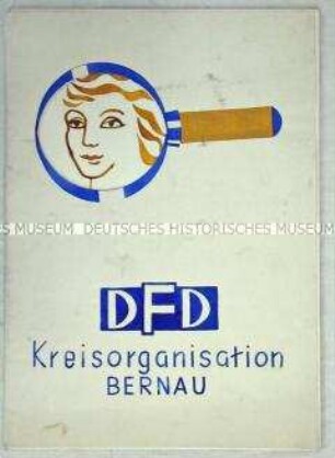 Dokumentation der Kreisorganisation Bernau des DFD in Vorbereitung des Frauenkongresses 1964