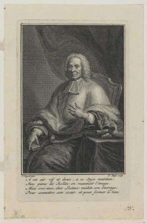 Bildnis des Charles Rollin