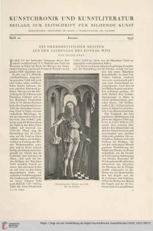 Heft 10 (Januar 1931)