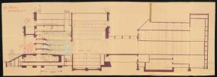 Schauspielhaus (auch: Preussisches Theater der Jugend, Konzerthaus), Berlin: Längsschnitt 1:100