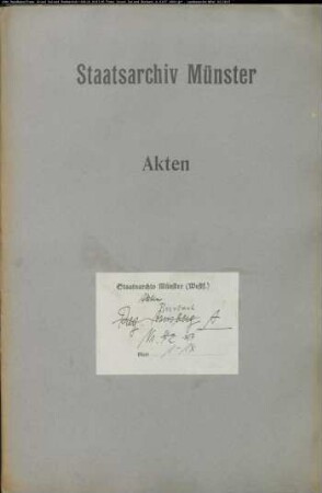 Lieferungen an durchziehende alliierte Truppen durch das Amt Neunkirchen