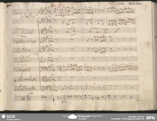 Einlage Polacca (Peter von Winter): "Sereno splende un raggio"