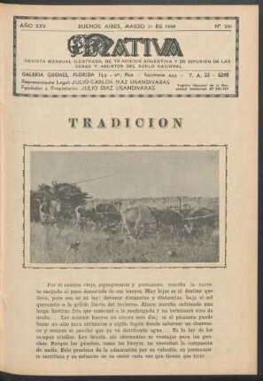 25.1948=Nr. 291: Nativa, 25.1948=Nr. 291