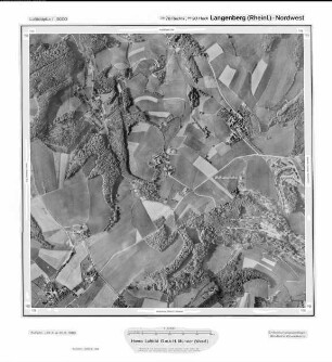 Langenberg (Rhld) Nordwest, Gauß-Krüger-Koordinaten: Rechtswert: 2576, Hochwert: 5692