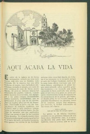 Aquí acaba la Vida