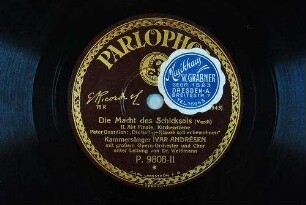 Die Macht des Schicksals : II. Akt, Finale, Kirchenszene; Pater Gurdian: "Die heilige Klause soll er bewohnen" / (Verdi)