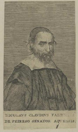 Bildnis des Nicolavs Clavdivs Fabricivs de Peireso