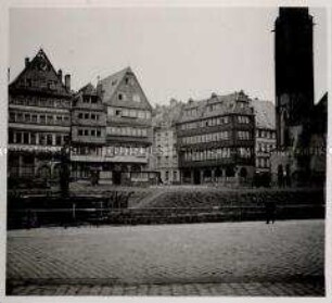 Frankfurt am Main, Römerberg, Alte Giebelhäuser
