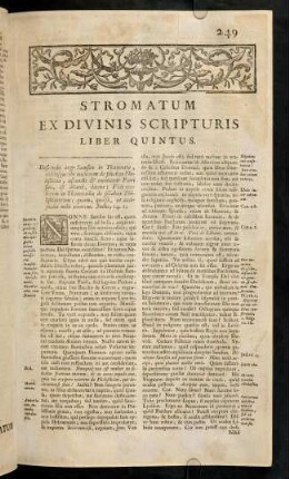 249-312, Liber Quintus