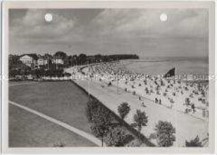 Travemünde, Promenade und Strand
