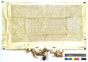 Heiratsvertrag Agathas von Kaltenthal und Adolf Philipps von Hürnheim