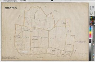 Neuenkirchen (Neuenkirchen), Rheine l.d.Ems (Rheine), Zusammenlegung Catenhorn, Urkarte II Rheine l.d.Ems Flur 26