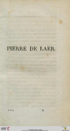 Pierre de Laer