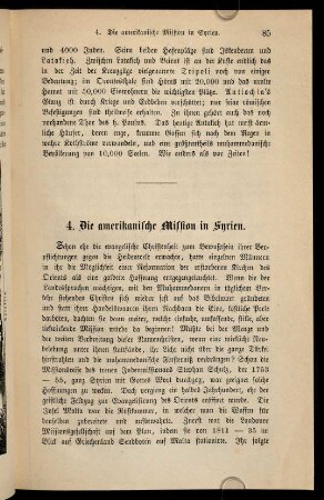 85-99, 4. Die amerikanische Mission in Syrien
