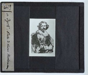 Dyck, Bildnis Lucas Vorsterman (Druck) (Expl. Washington NG 1943.3.8259)