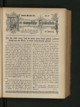 Nr. 5a. Zweites Mai-Heft 1915.