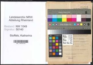 Entnazifizierung Katharina Stoffels , geb. 25.12.1909 (Aerztin)