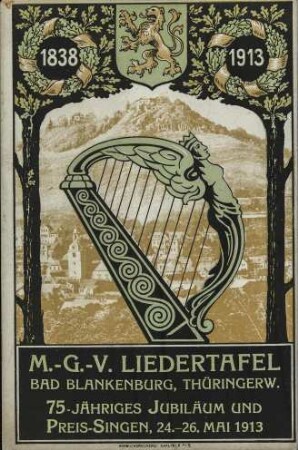 M.-G.-V. Liedertafel Bad Blankenburg, Thüringerw.