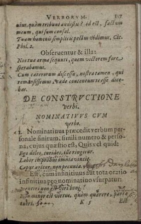 De Constructione verbi