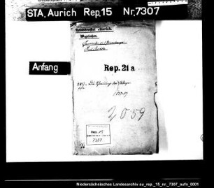 Die Überwachung der Wegeunterhaltung im Amt Aurich