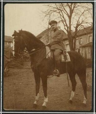 Erster Weltkrieg - "Aus den Stellungskriegen in den Vogesen". Veterinär Kiebiger