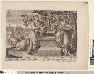 [Christus und die Frau aus Samaria; Christ and the Woman of Samaria]
