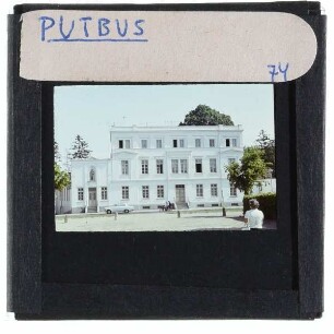 Putbus, Schlosspark Circus,Putbus, ehemalige fürstliche Buchdruckerei