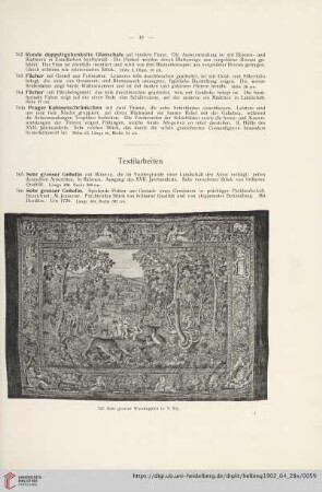 Textilarbeiten (Nr. 765-772a)