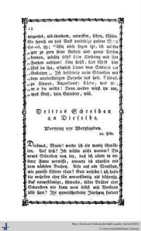 III. Schreiben.