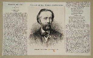 Bildnis von Theodor Storm (1817-1888)