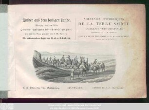 Bilder aus dem heiligen Lande : Vierzig ausgewählte Original-Ansichten biblisch-wichtiger Orte