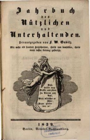 Jahrbuch des Nützlichen und Unterhaltenden. 5. 1839