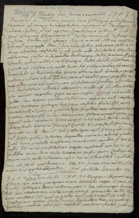 Brief von Johann Christian Bang an Gottlieb J. Planck